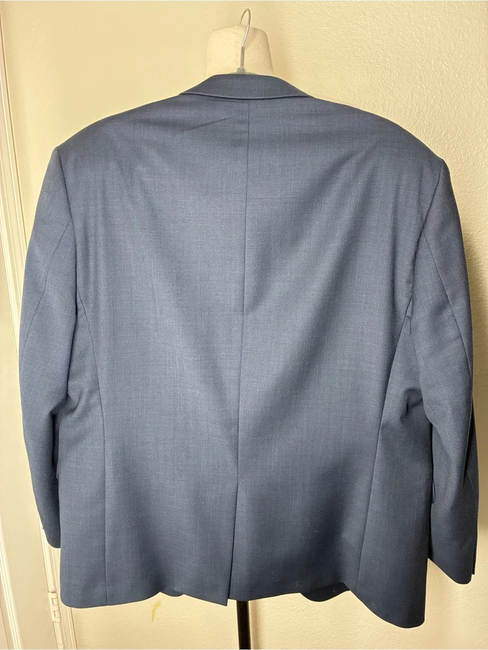 Chaps Navy Two-Button Wool Blend  Blazer, size 44S